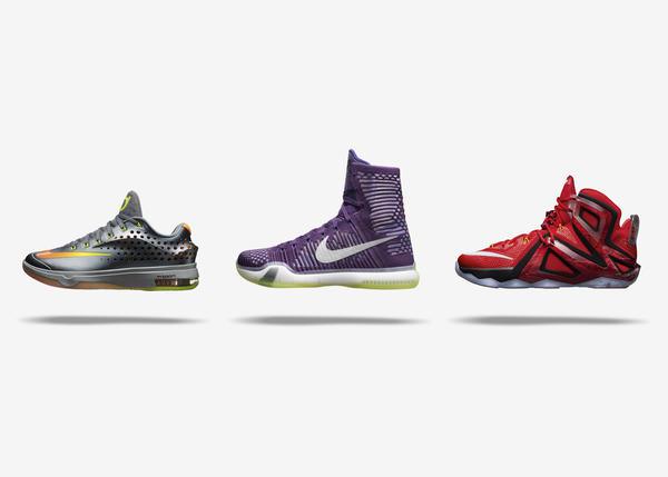 Nike dévoile les « Séries Elite » de KD, LeBron et Kobe