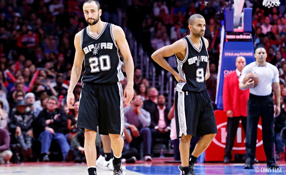 Manu Ginobili fait ses adieux à Tony Parker