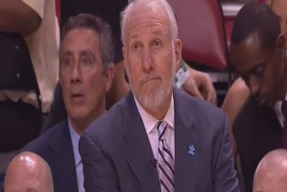 Magique : la réaction de Gregg Popovich après le shoot de Mario Chalmers