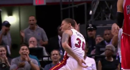 Célébration : Michael Beasley se lâche