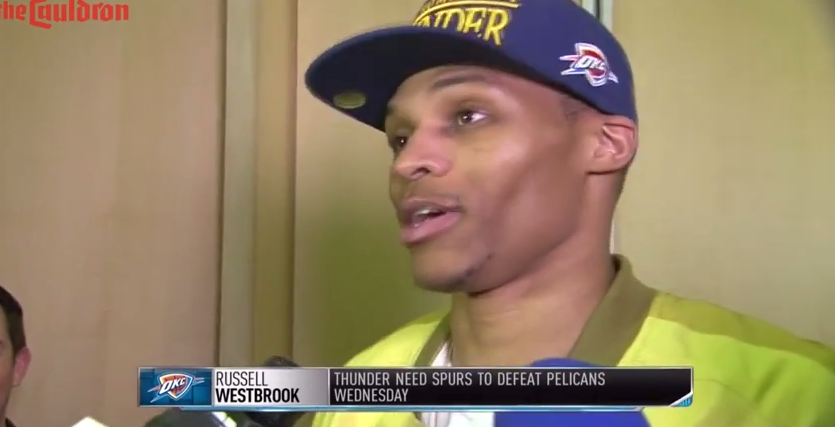 Russell Westbrook : « Je ne serai pas fan des Spurs »