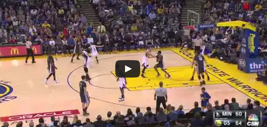 Perf : Stephen Curry en mode MVP face aux Wolves (34 pts, 7 passes)