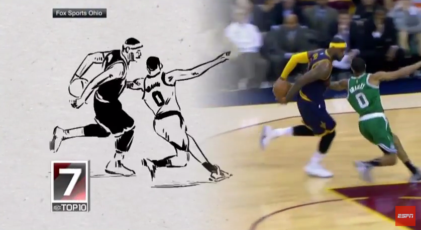 ESPN redessine le Top 10 de la saison