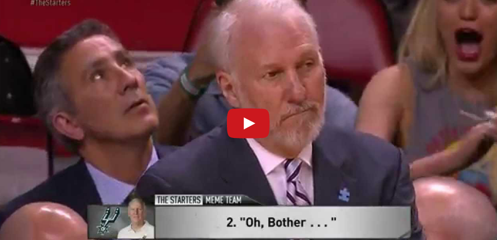 Bêtisier de la semaine : la réaction mythique de Gregg Popovich !
