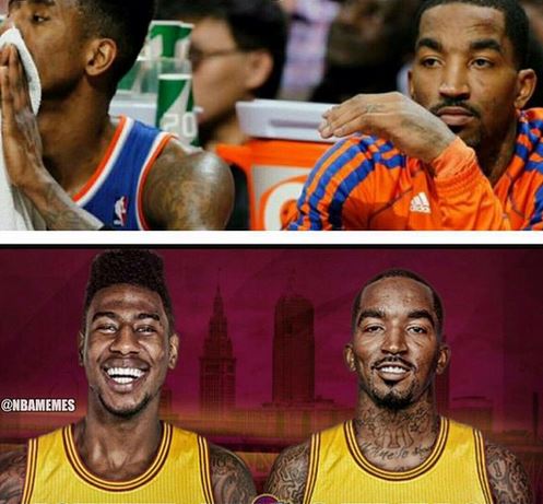 Le (petit) troll de J. R. Smith contre les Knicks