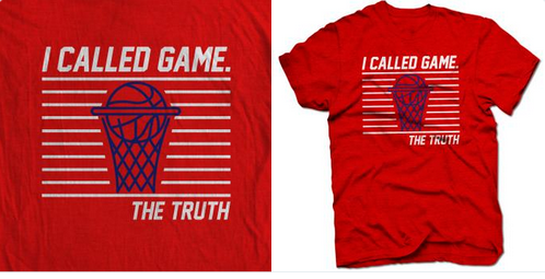 Des t-shirts « I Called Game » en l’honneur de Paul Pierce