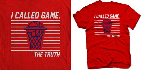 Des t-shirts « I Called Game » en l’honneur de Paul Pierce