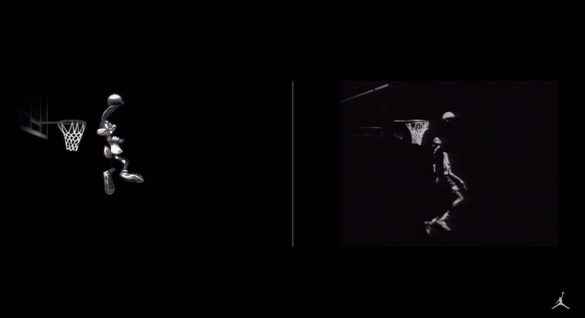 Quand Bugs Bunny saute aussi haut que Michael Jordan