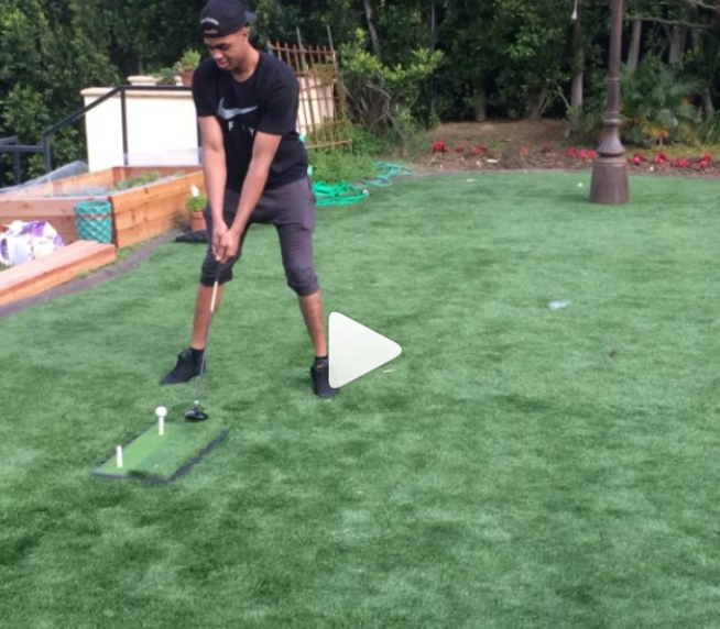 D’Angelo Russell est une catastrophe… au golf !