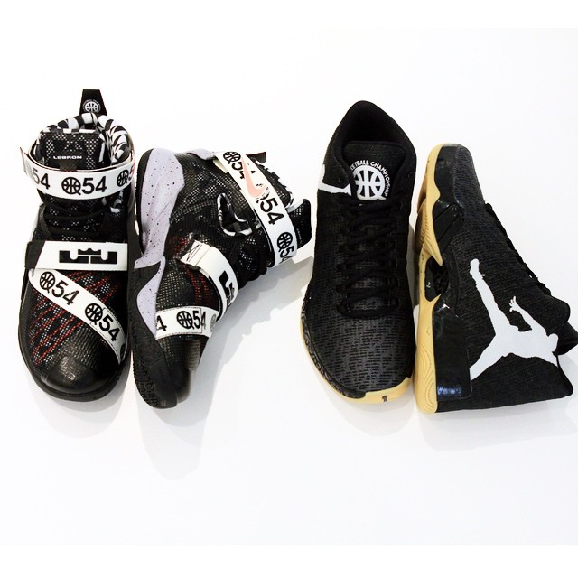 Kicks : Des Jordan et des LeBron spécialement conçues pour le Quai 54 !