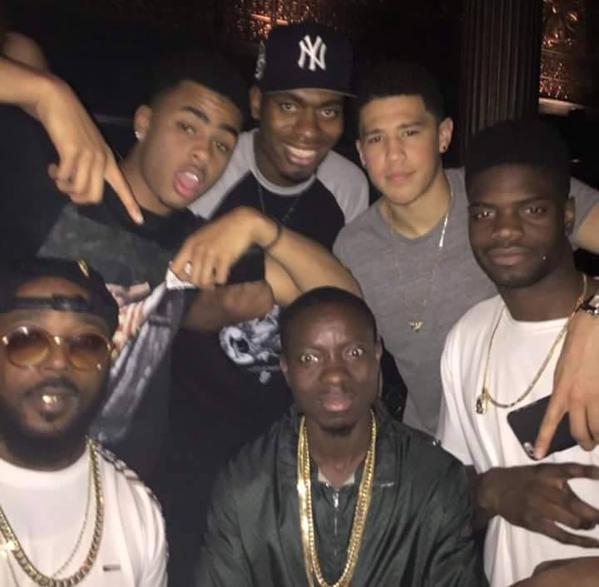 Nerlens Noel et D’Angelo Russell se sont bien éclatés en boite