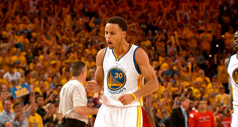 L&rsquo;incroyable hotspot de Stephen Curry