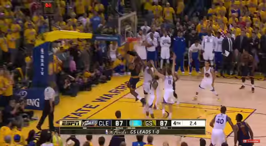 Comment LeBron James a raté un second game-winner