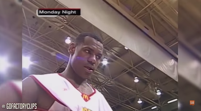 Quand LeBron James brillait au McDonald All-American Game
