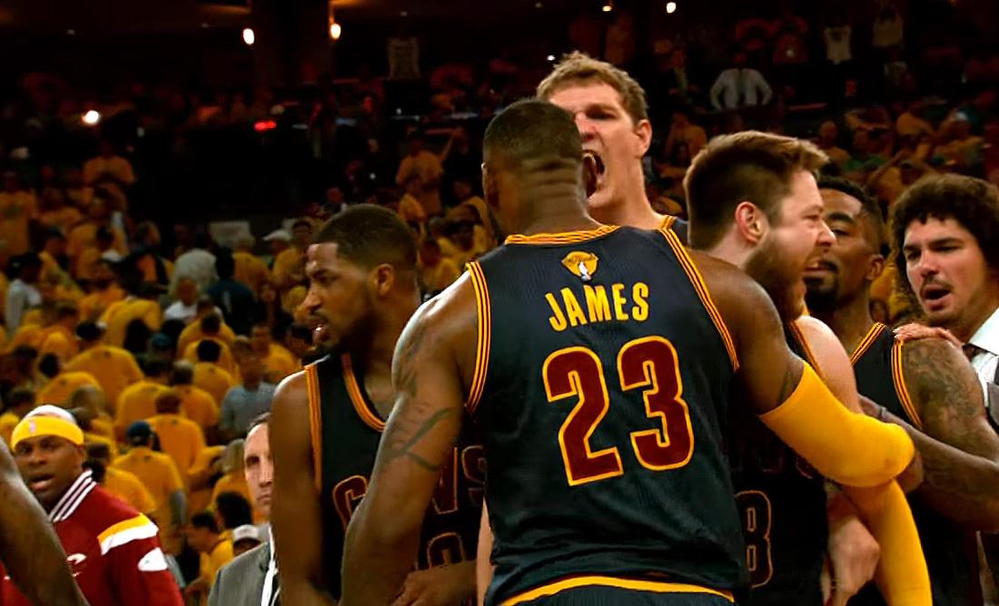 Les fans des Cleveland Cavaliers ne désespèrent pas
