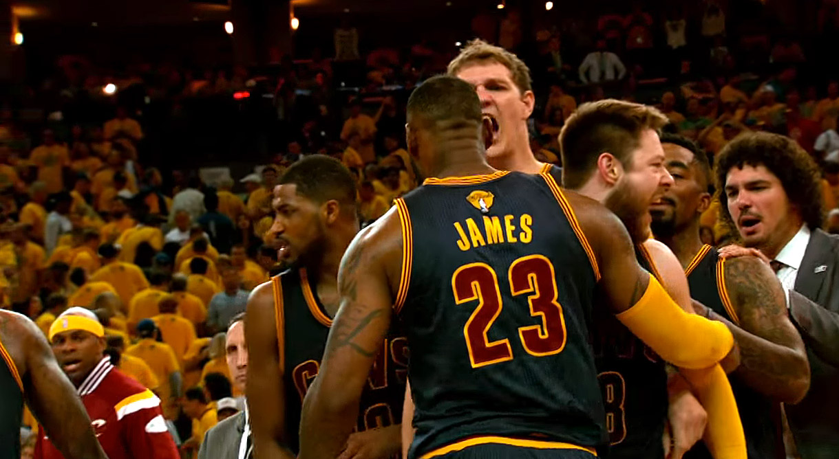 Les fans des Cleveland Cavaliers ne désespèrent pas