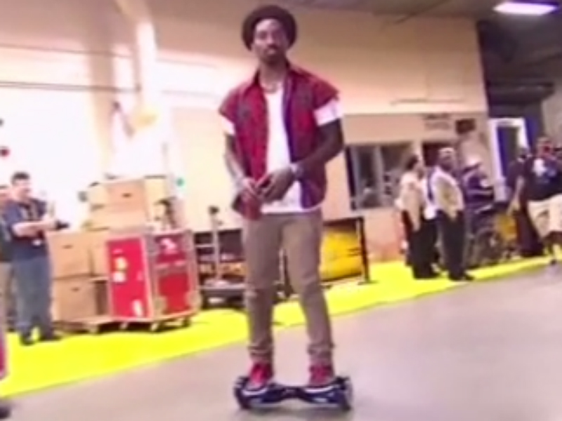 Le nouvel engin original de JR Smith