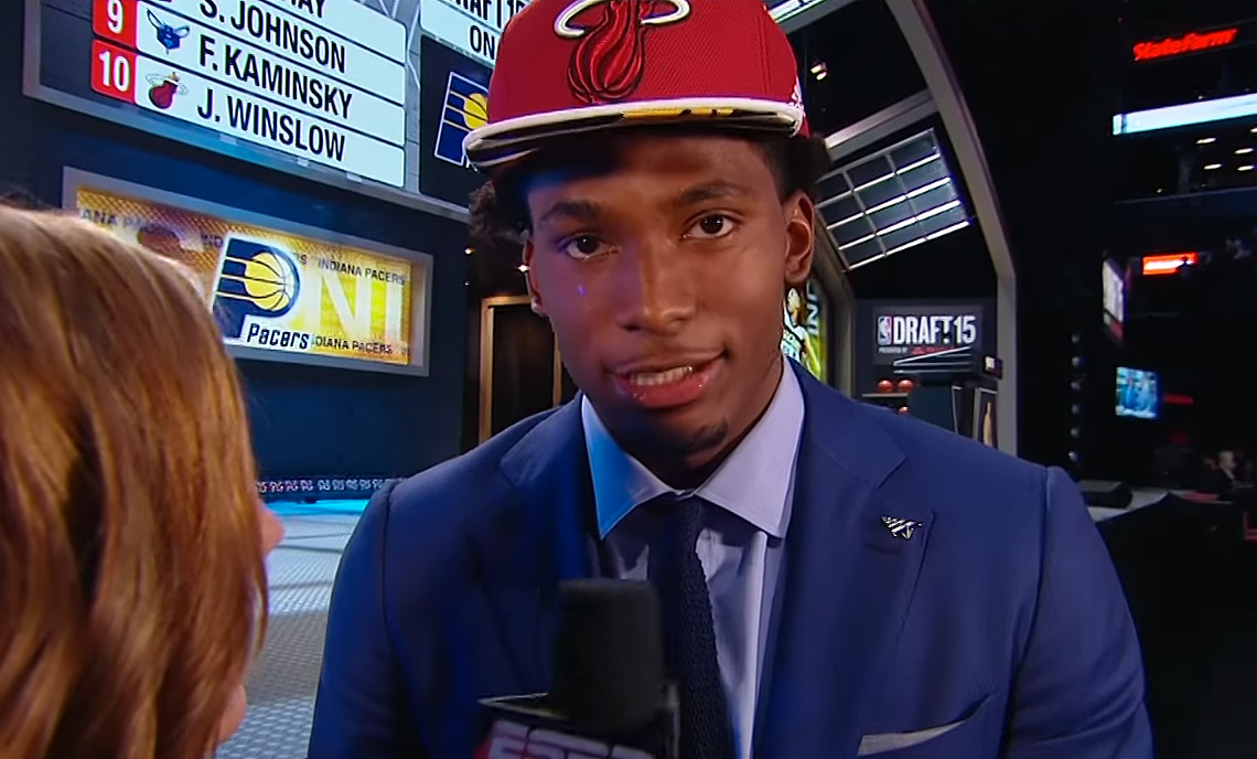 Dwyane Wade, nouveau mentor de Justice Winslow