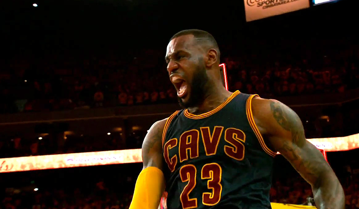 LeBron James et les Cavs dominent les Knicks