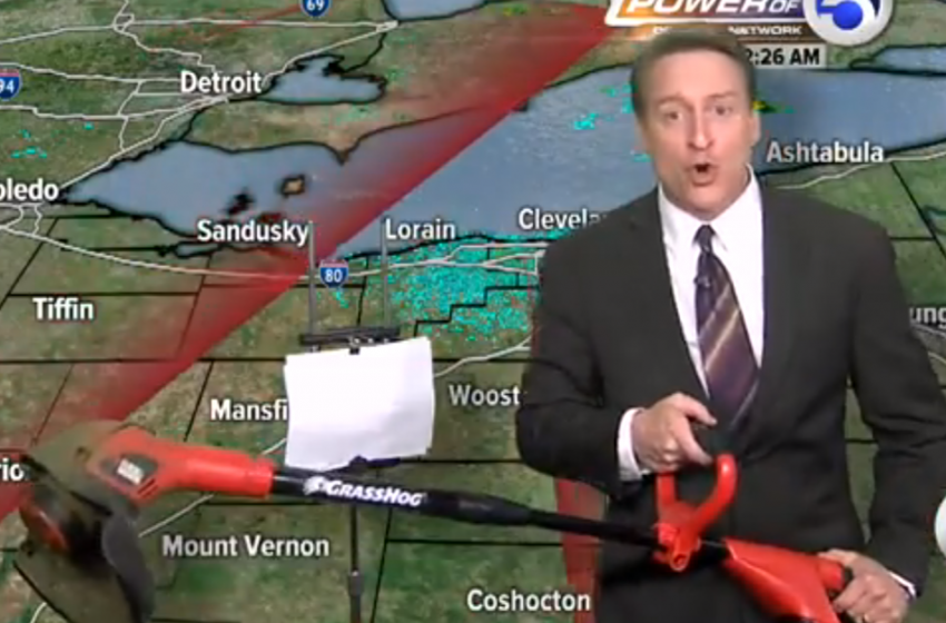 Le présentateur météo de Cleveland encore en colère