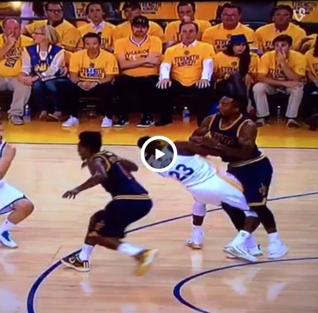 Dirty : J.R. Smith reçoit une faute flagrante pour un plaquage