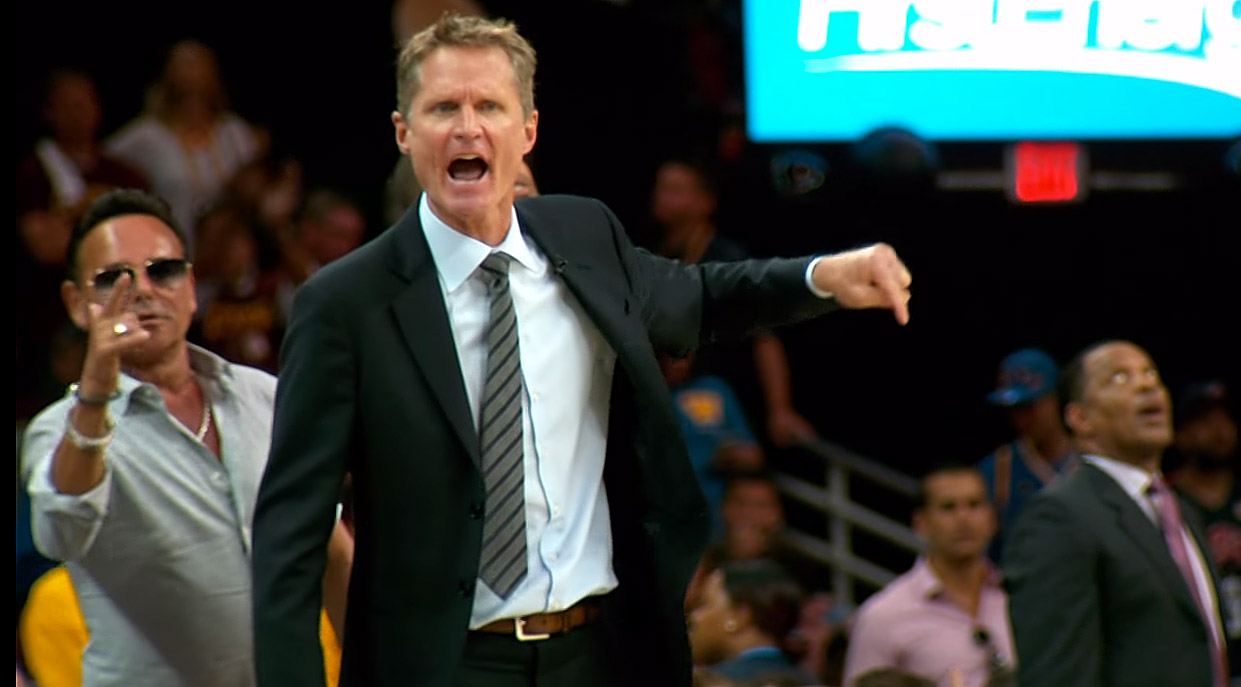 Steve Kerr : « Si les Spurs ne gagnent pas, ce sera la faute du coach »