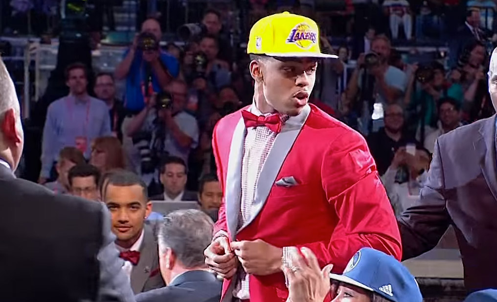 D’Angelo Russell touché au pied