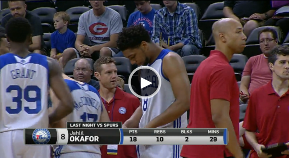 Summer League : Jahlil Okafor et les Sixers dominent Boston