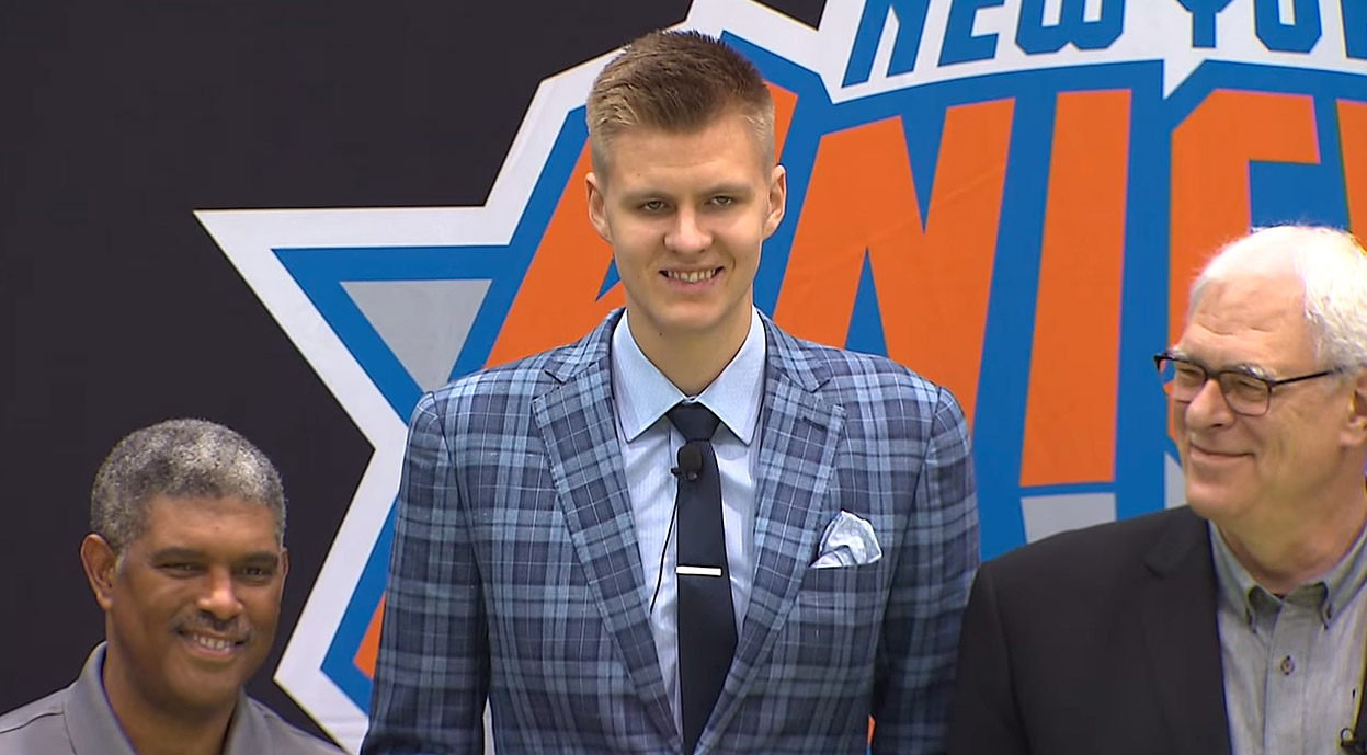Phil Jackson compare Kristaps Porzingis à Shawn Bradley…