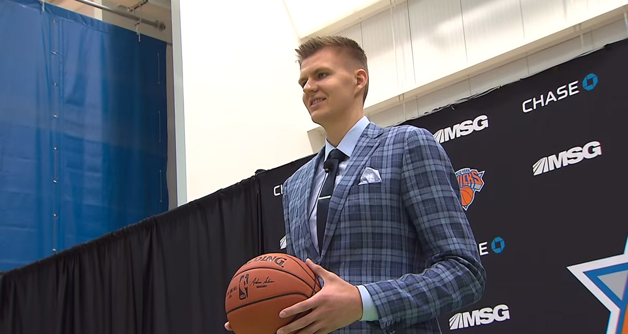 Kristaps Porzingis : « J’étais plus détendu »