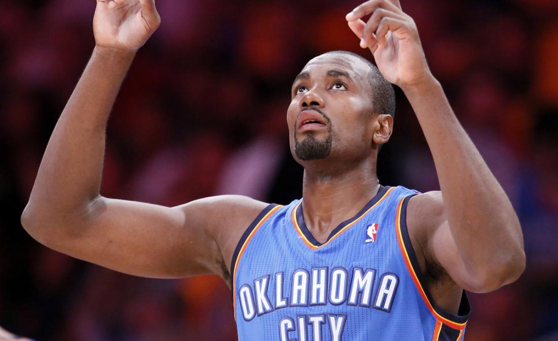 Serge Ibaka content de rejoindre Orlando, même s’il n’avait rien demandé