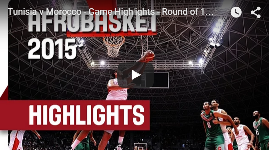 Afrobasket : Fin de match de dingue entre la Tunisie et le Maroc