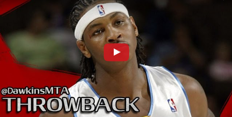 Vintage : le rookie Carmelo Anthony plante 41 points face aux Sonics !