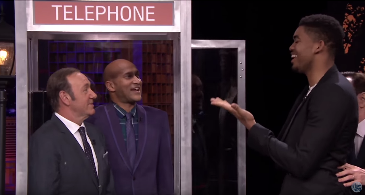 Quand Karl Towns se retrouve coincé dans une cabine avec Kevin Spacey