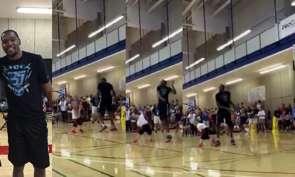 Sans pitié : Kevin Durant fait (encore) la misère à des enfants !