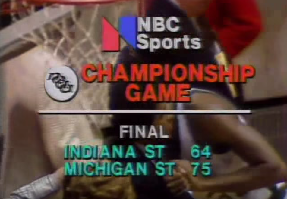 Il y a 36 ans, Magic Johnson et Larry Bird illuminaient la finale NCAA