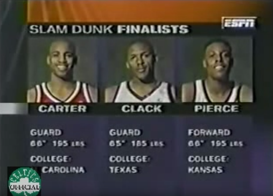 Retro lycée : Kevin Garnett dans un concours à 3 pts, Paul Pierce dans un dunk contest