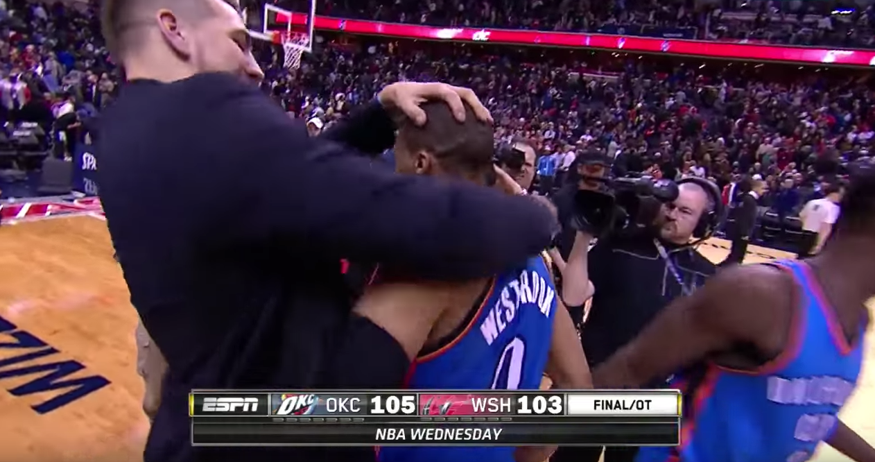 Le jour où Russell Westbrook a mis les Wizards à l’amende