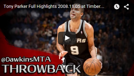 Le jour où Tony Parker a inscrit 55 points en NBA