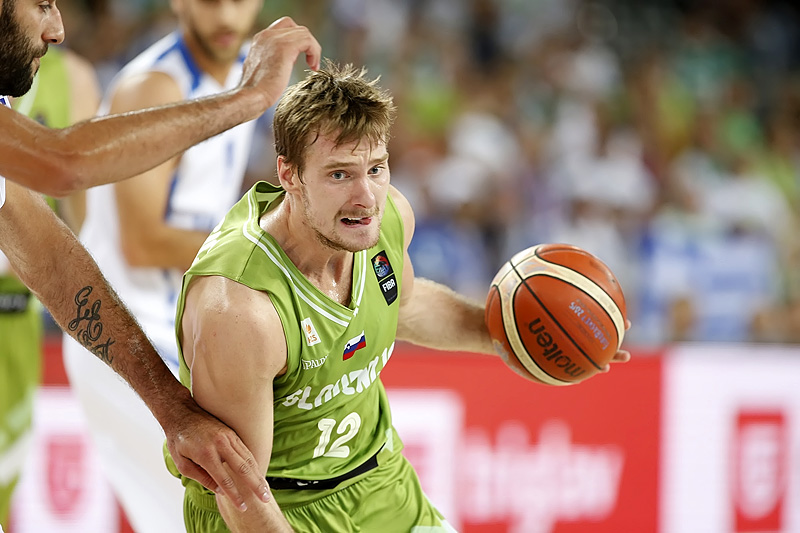 La Slovénie de Zoran Dragic domine la Macédoine