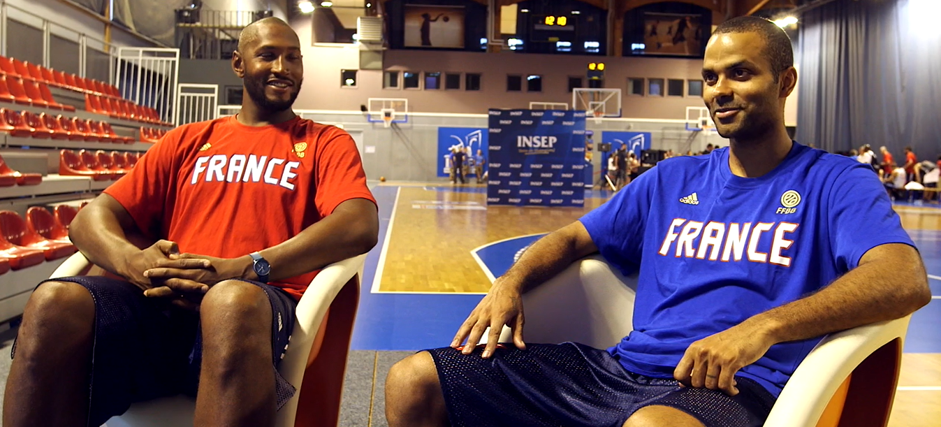 Interviews : INSEParables – Tony Parker & Boris Diaw