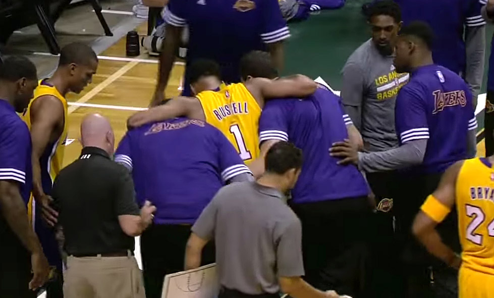 Aïe : Rudy Gobert détruit D’Angelo Russell