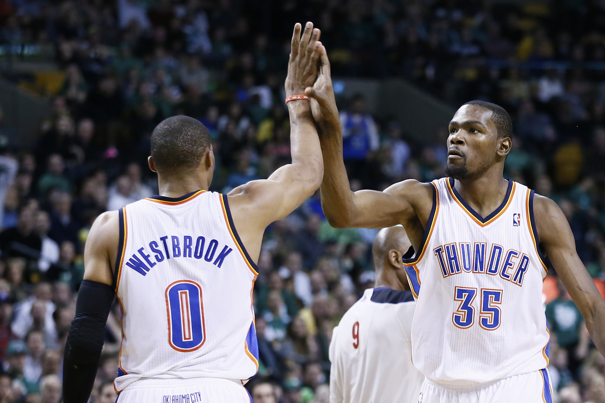 Le Thunder trop dépendant de Durant et Westbrook ?