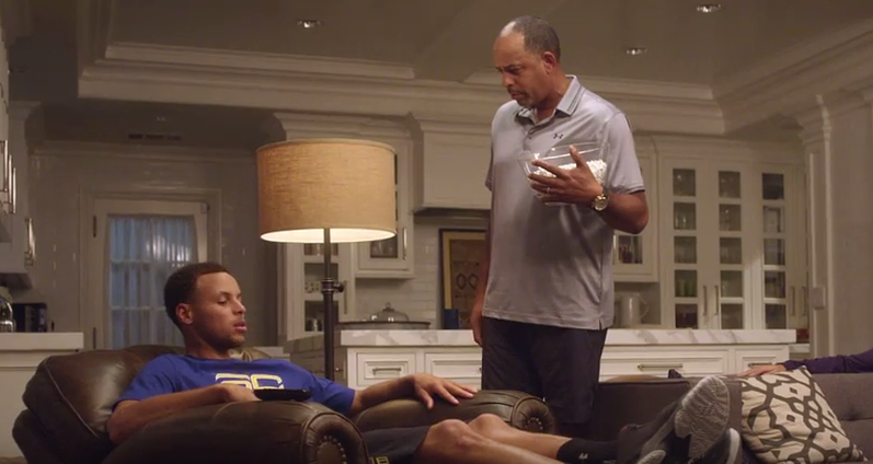 Publicité : Stephen Curry n’est pas le MVP dans sa famille…