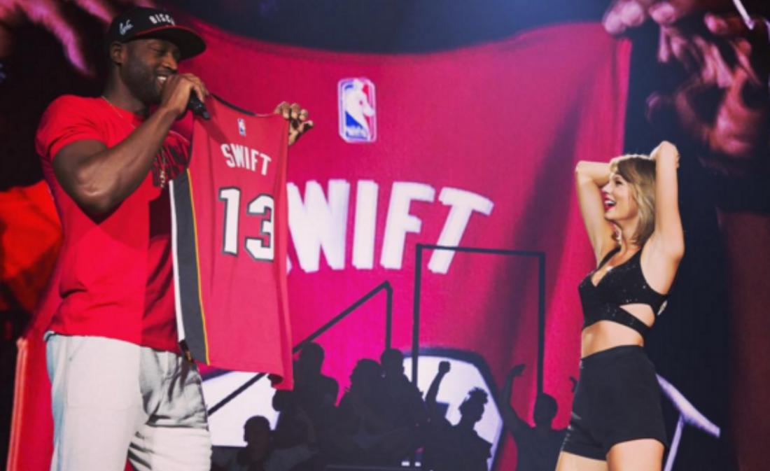 Taylor Swift nouvelle mascotte du Miami Heat ?