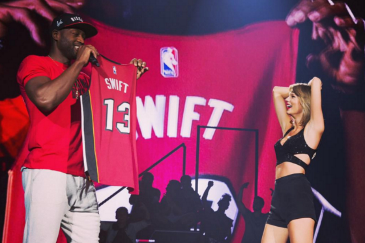 Taylor Swift nouvelle mascotte du Miami Heat ?