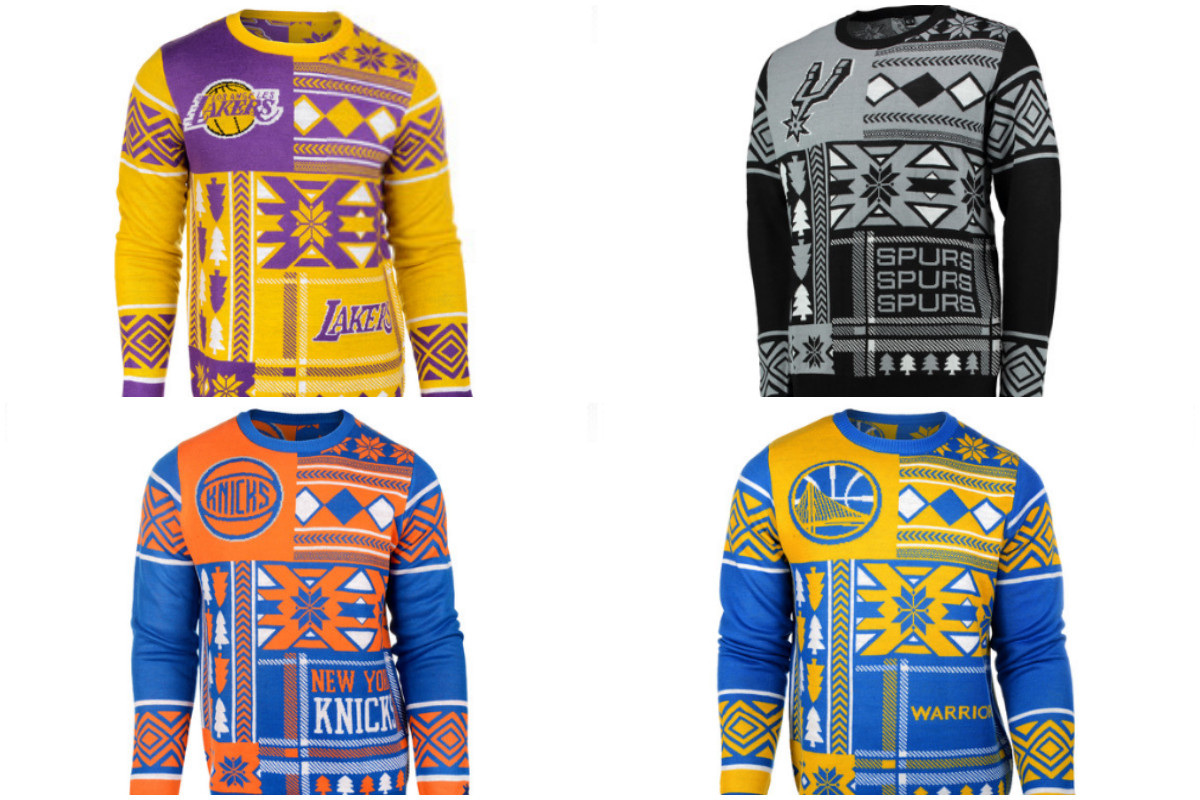 La NBA présente les « Ugly Sweaters » de Noël !