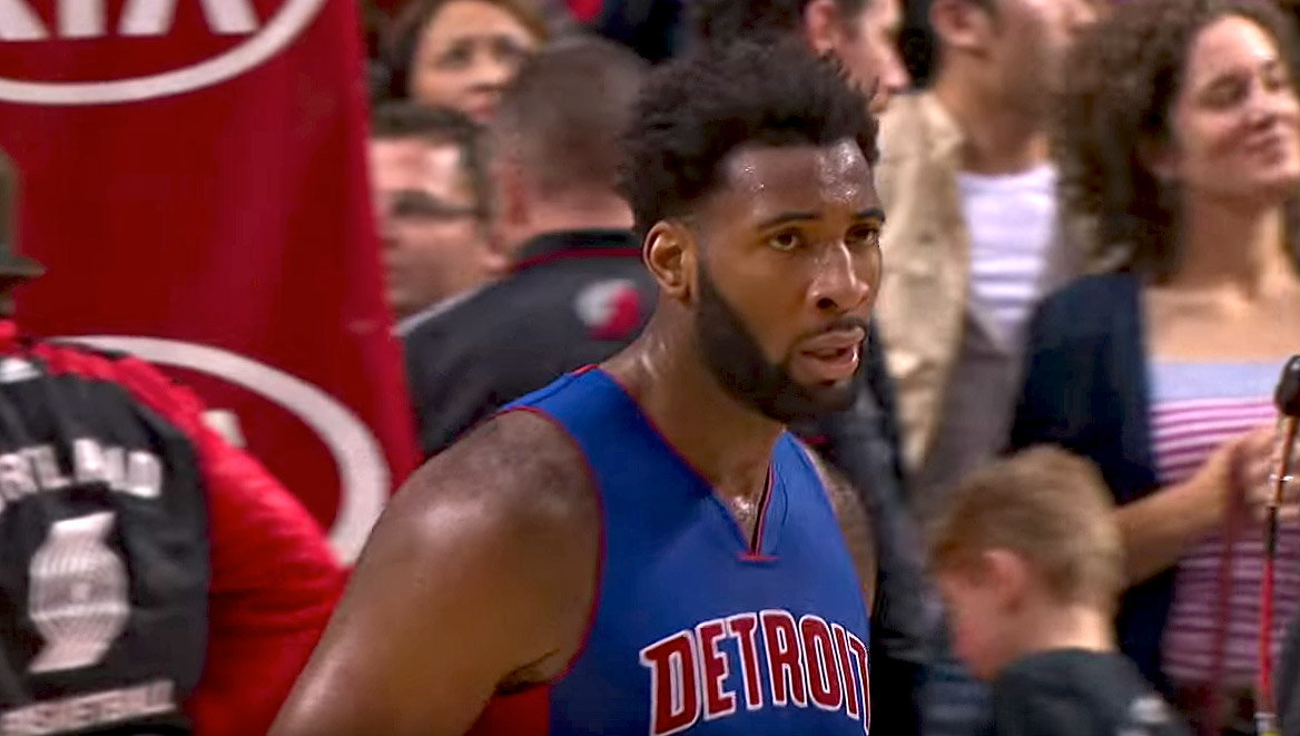 En fin de contrat, Andre Drummond veut poursuivre sa carrière aux Pistons