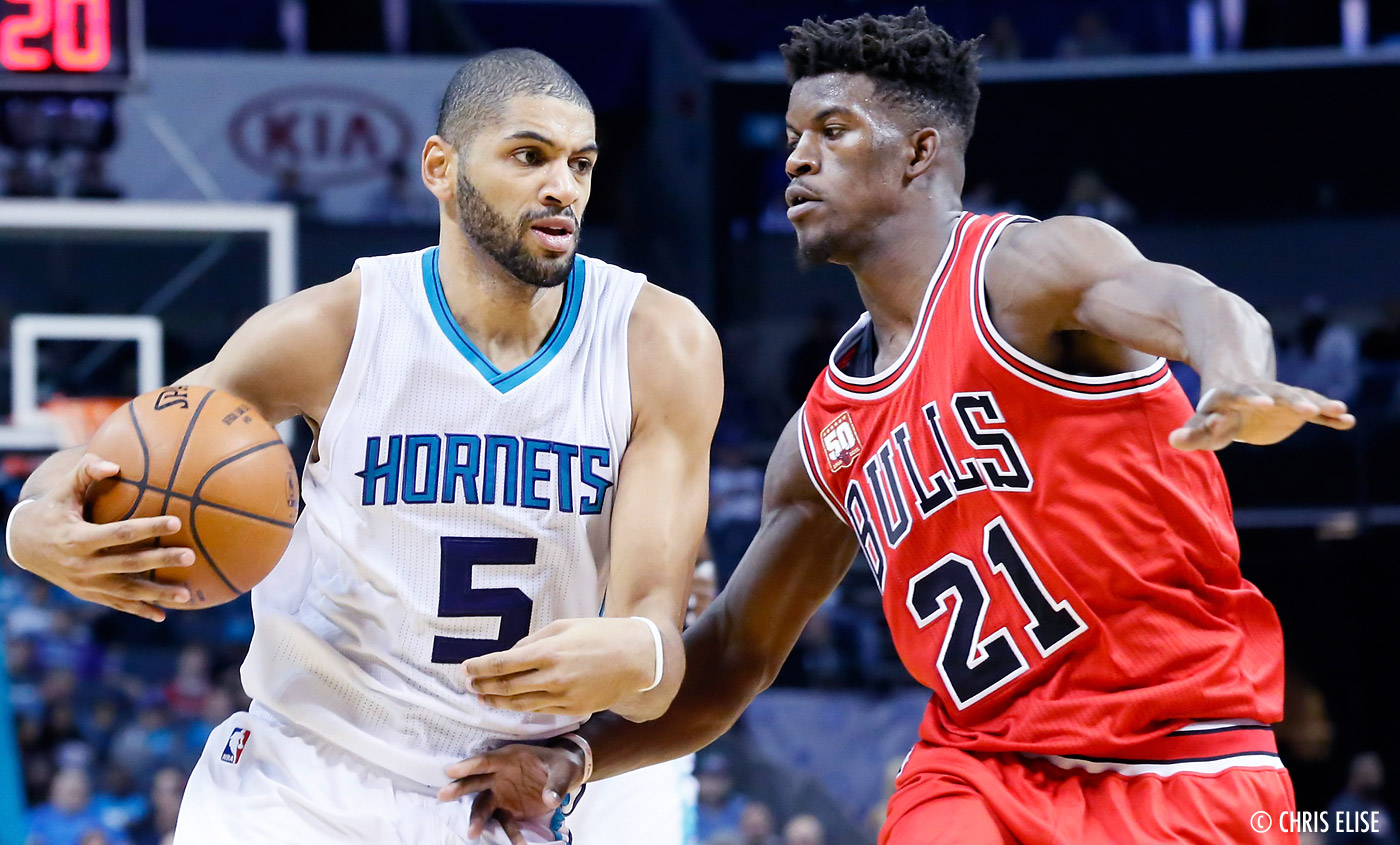 Un grand Nicolas Batum porte les Hornets face aux Bulls