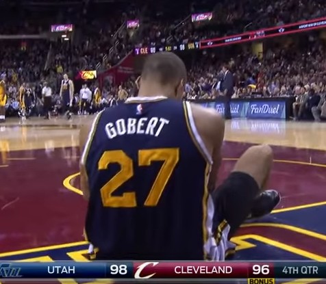 Aïe : La blessure de Rudy Gobert